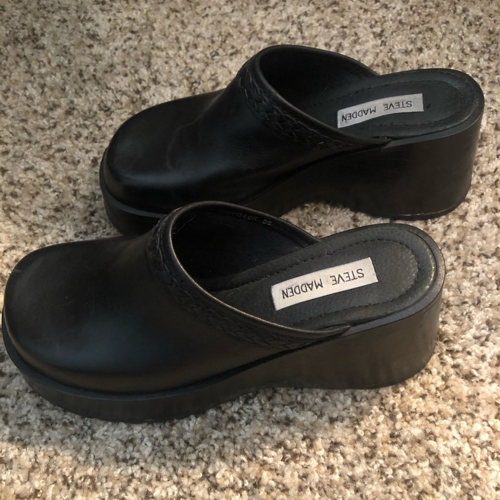 Platform Vintage Steve Madden Clog Slip-on